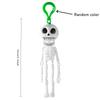 Creativity Pull String Skull Head Plastic Gifts Horror Skeleton Charm Skull Bags Accessories Bag Charm