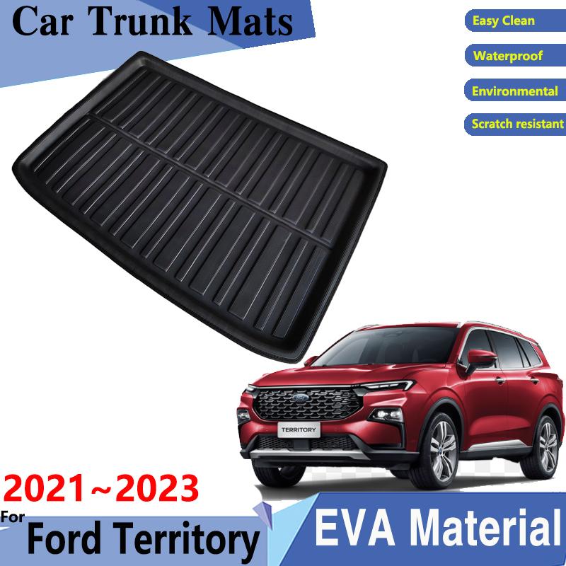 Коврик в багажник автомобиля для Ford Territory Аксессуары Equator Задний коврик в багажник Водонепроницаемый Защитная накладка для хранения Аксессуары