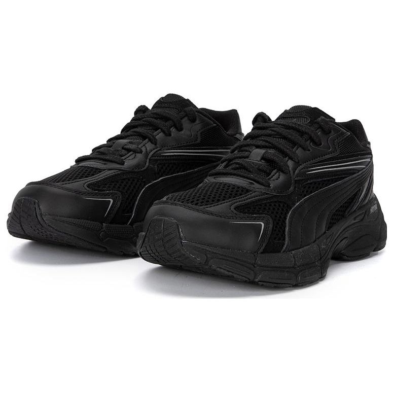 Puma Teveris Nitro Base Comfortable Casual Shock Absorption Non-Slip Breathable Wrap Low-Top Dad Shoes Unisex Sneakers Black 388911-02