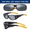 8953 Поверх солнцезащитных очков, которые можно надевать поверх солнцезащитных поляризованных очков с защитой от УФ-пыльцы для мужчин и очков [DUCO], Очки, Линзы, UV400, Защита, Солнцезащитные очки, Женские.