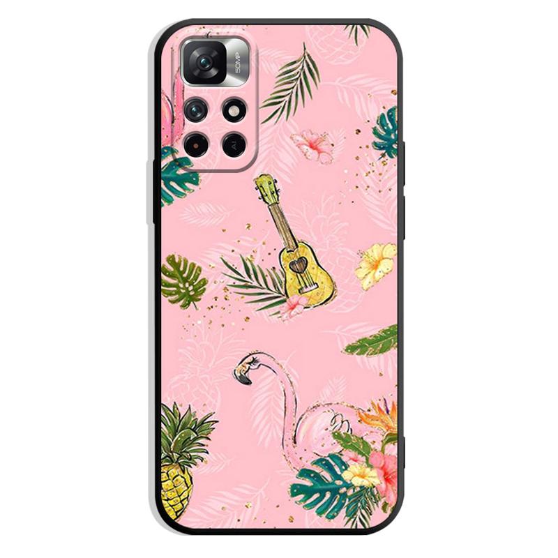 Retro Flower Leaf Phone Case For iPhone Samsung Galaxy Redmi Xiaomi Note S A 7 8 9 10 11 12 13 14 15 16 20 21 22 23 53 54 Pro Max Plus Ultra TPU Soft