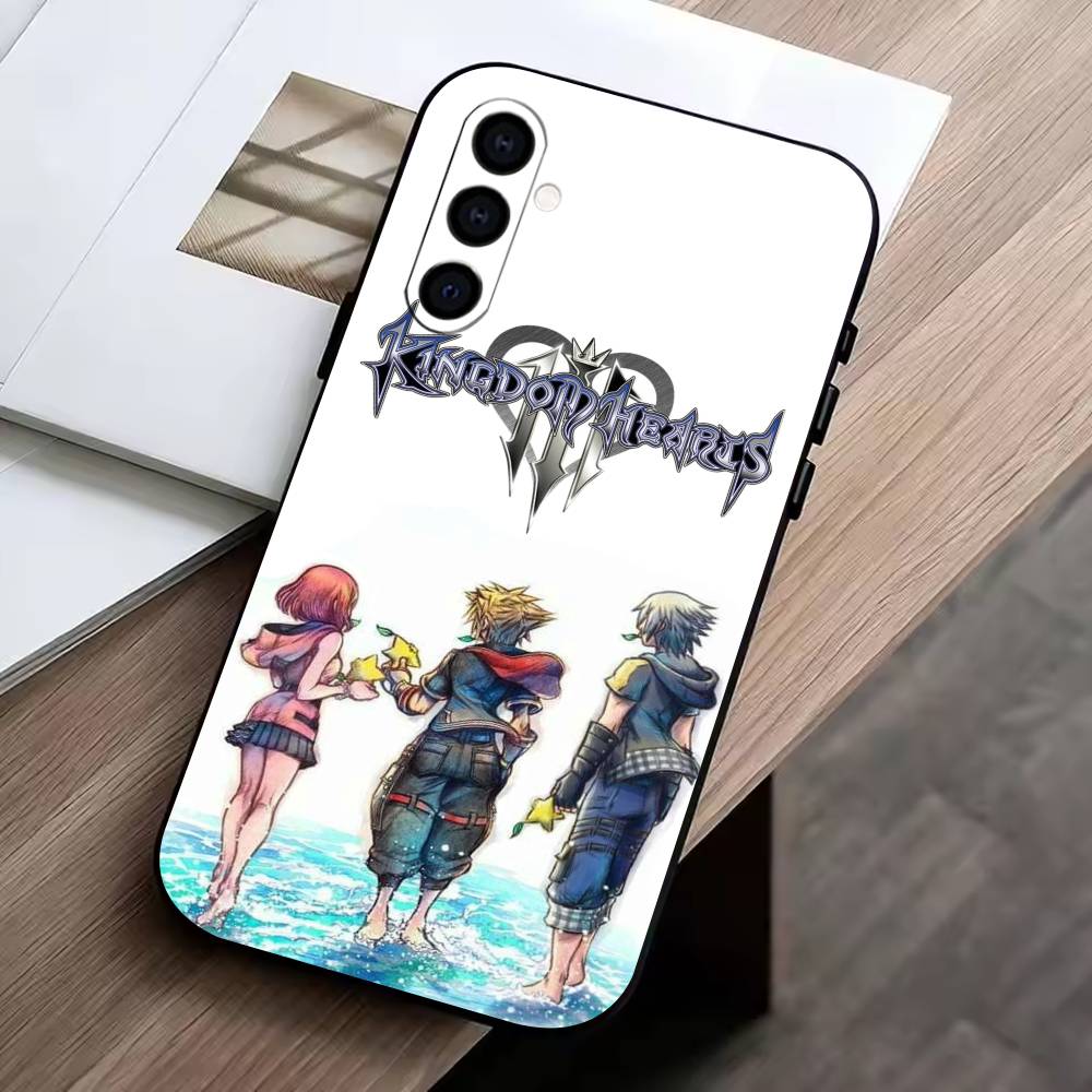 KH-Kingdoms Hearts G-Игра Чехол для телефона Черный Силикон Мягкий Для Samsung Galaxy A73,A72,A71,A70,A53,A52,A51