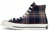 Кеды Chuck Taylor All Star 70 Hi Plaid Pack Синие 162406c