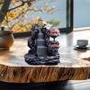 Курильница с обратным потоком, эффект водопада, держатель для благовоний Zen, конусная курильница с водопадом для медитации в домашнем офисе