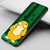 Чехол CT58 Psyduck Pokemon для OPPO Reno 8 6 5 4 Pro Find X3 A17 A31 A38 A40 A53 A54 A55 A74 A76 A78 A77 A80 A94 A95 A96 Lite, черный чехол для дивана