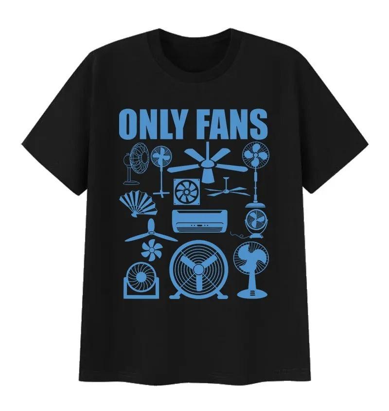 2026 Новый Смешной Мем Only Fans Футболка Унисекс Женская Летняя Уютная Футболка с Коротким Рукавом Ретро Круглый Вырез Одежда Высококачественная Футболка Топы