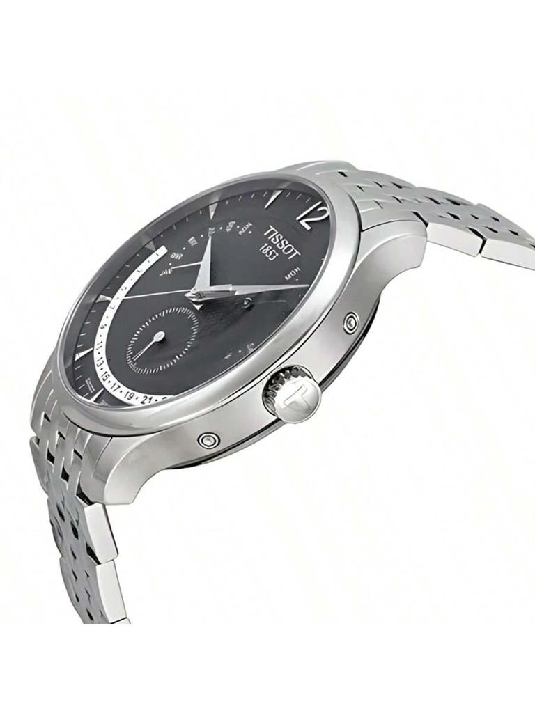 Tissot Мужские кварцевые часы, ремешок из нержавеющей стали, водозащита до 30 метров T063.637.11.067.00
