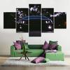 Современный холст с художественным принтом, настенная модульная рамка для плаката, 5 панелей, camaro ss, светильники, Декор для гостиной, картина без рамки