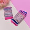 100Pc Mini Nail File 100/180 Grit Pink Blue Wooden Nail Grinding Files Art Tools