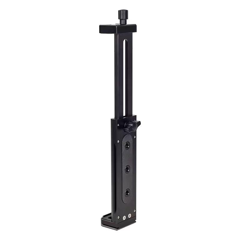 XS22 Extension Pole Tripod & Selfie Stick with Metal Tablet Phone Clip