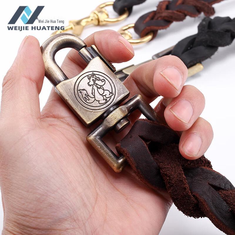 Leather Dog Training Leash