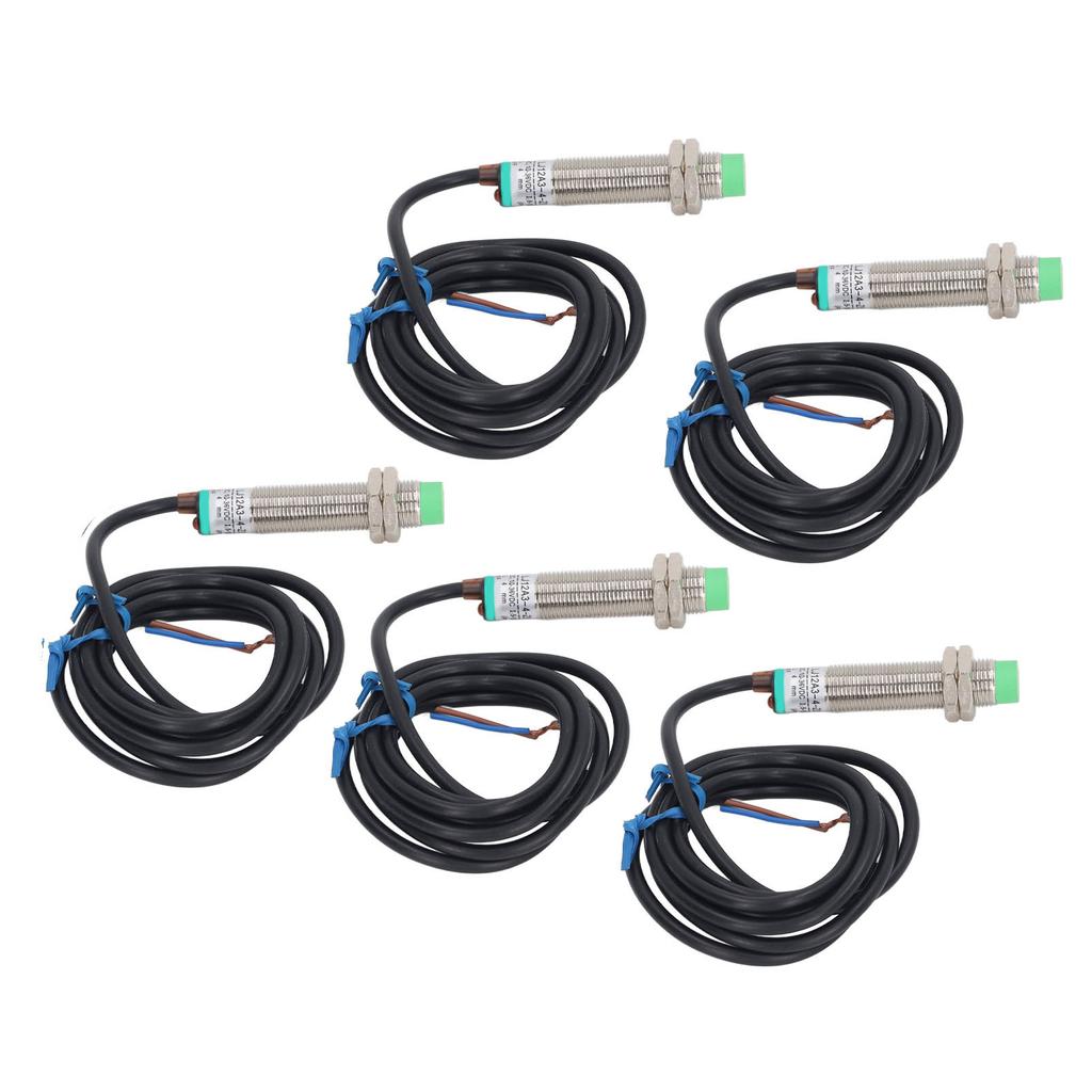 5PCS 2 Wire NO Proximity Switch Distance Detection Approach Sensor Normally Open 10‑36VDC
