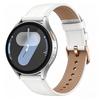 18mm 20mm Universal Leather Watch Strap with Pin Buckle Breathable Sport Replacement Band Compatible with Garmin, Samsung, Huawei