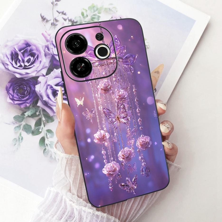 Чехол для Tecno Pop 9 5G KL4 Новый Роскошный Расписной Чехол для Tecno Spark 30C 5G KL8H Мягкий Силиконовый Чехол для Tecno Spark 30 5G Fundas