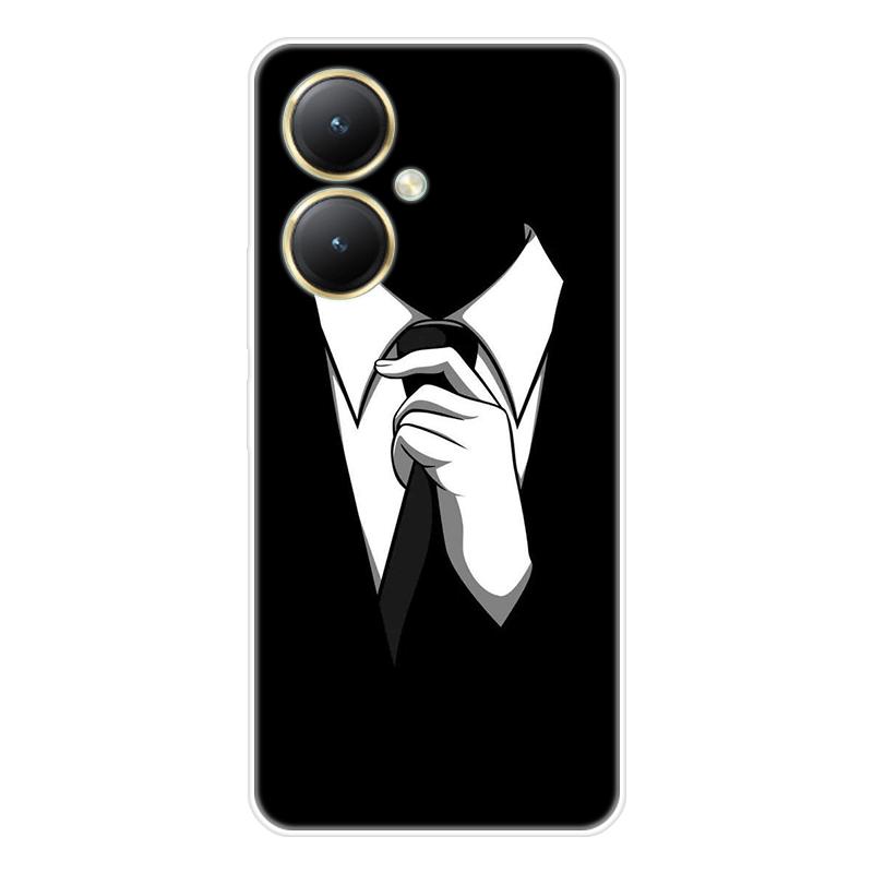 Для Vivo Y27 4G Y 27 5G чехол Мягкая силиконовая задняя крышка Чехол для телефона с рисунком из мультфильма Разнообразие