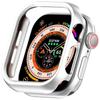 Жесткий PC бампер-чехол для Apple Watch Series 10 42/46 мм Защитная крышка для iWatch Антицарапина Ударопрочный Полый Полупрозрачный Каркас