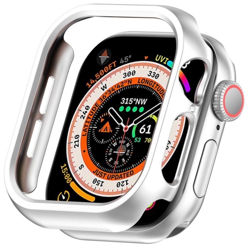 Жесткий PC бампер-чехол для Apple Watch Series 10 42/46 мм Защитная крышка для iWatch Антицарапина Ударопрочный Полый Полупрозрачный Каркас
