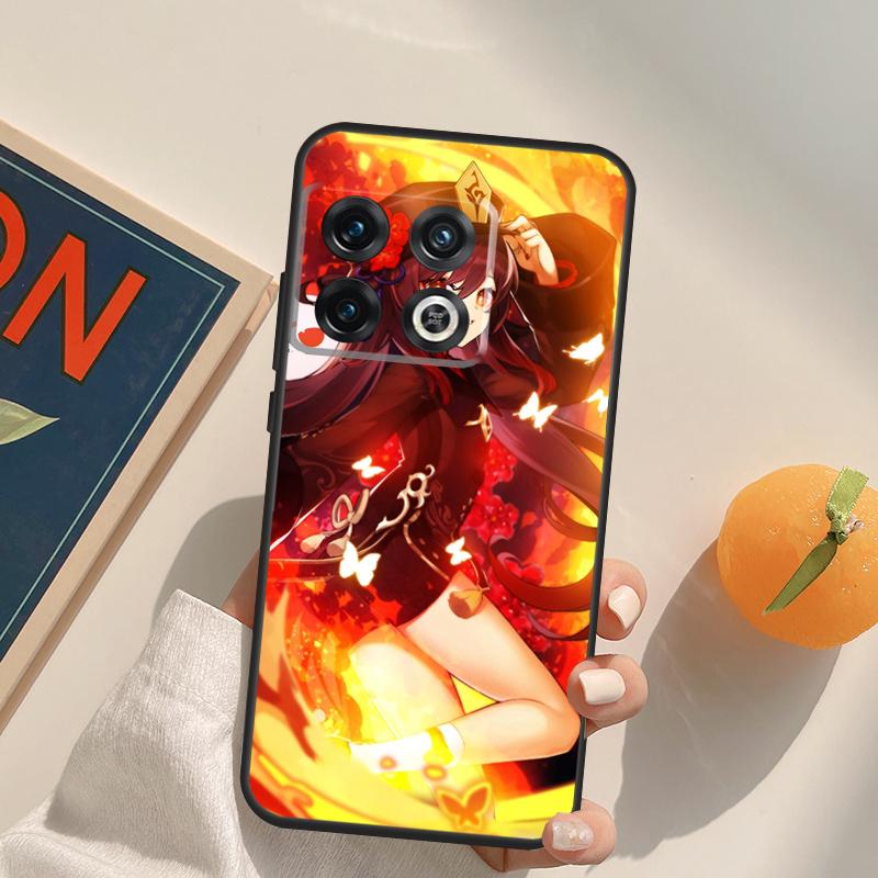 Чехол Hu Tao Genshin Impact для OnePlus Nord 5 CE 2 3 4 Lite N20 N30 OnePlus 15 13 12 11 13T 10T 10R 12R 13R