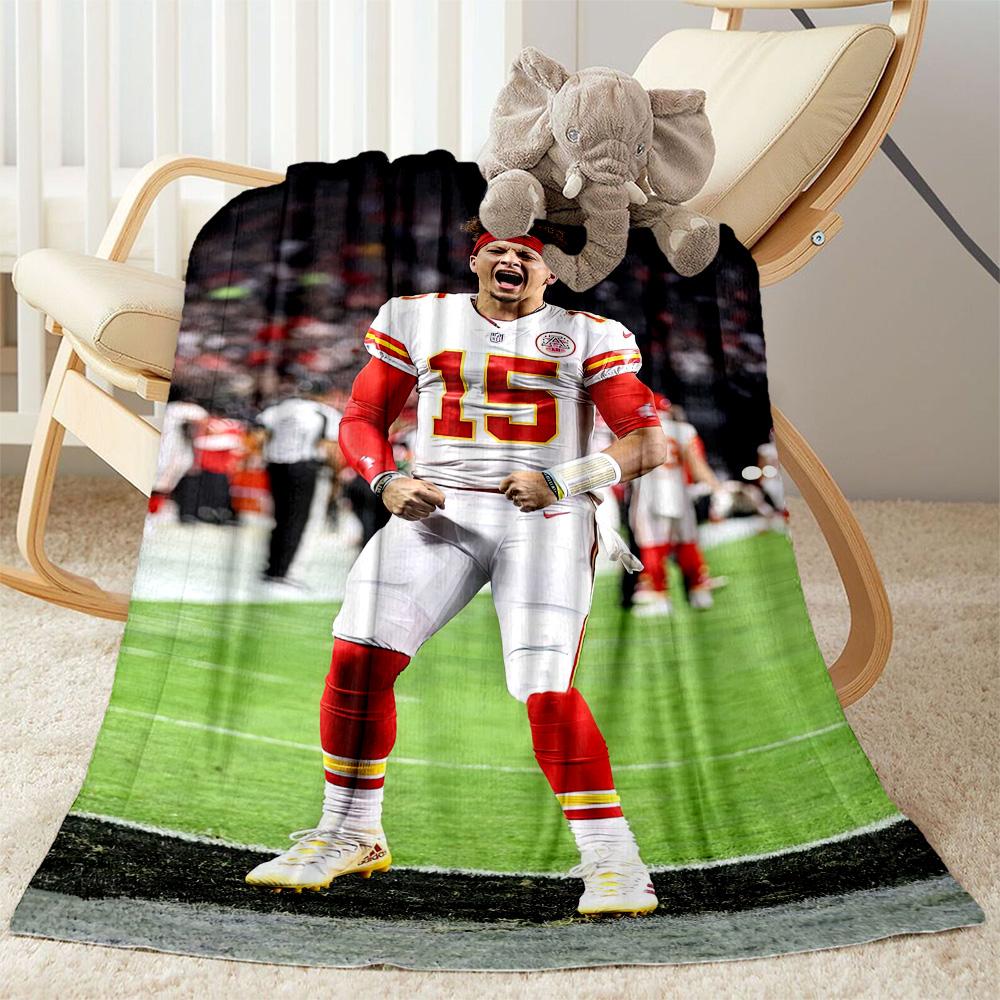 Patrick Mahomes5 Blankets are suitable for living rooms,making them an ideal choice for outdoor travel and gifts.