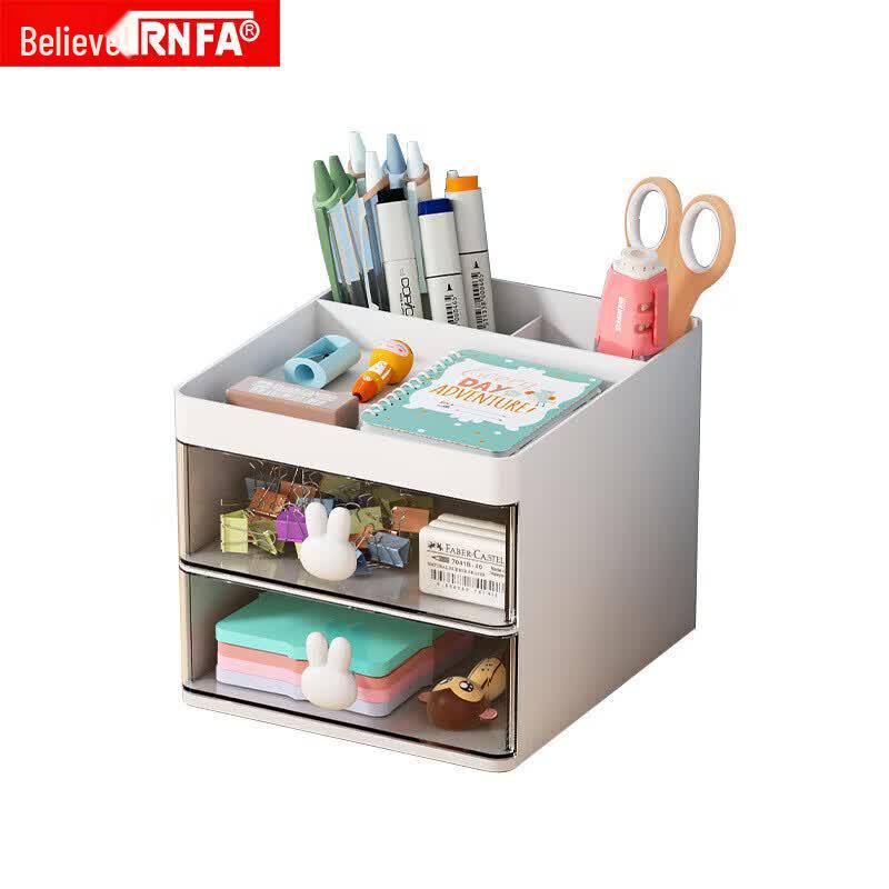 TRNFA W2025 Cartoon Rabbit Desktop Storage Box
