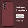 Sheepskin Leather Case For Xiaomi Mi 13 12 11 Lite 5g Ne Ultra 11T 12T Pro 11i Back Cover Xiomi Mi11 Mi12 T 12lite 11lite