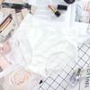 Японское женское бесшовное нижнее белье большого размера с высокой талией, из шелковистого кружева
