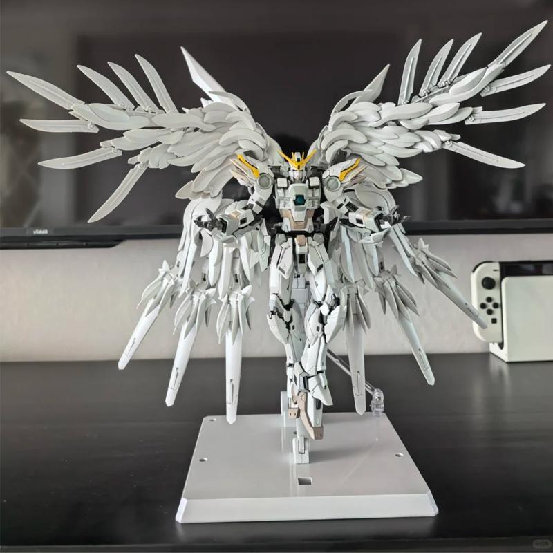 Mg 1/100 Daban 8827 Snow White Prelude Fix Model Kit Xxxg-00ysw Wings Assembly Action Figures Alloy Skeleton  Toys