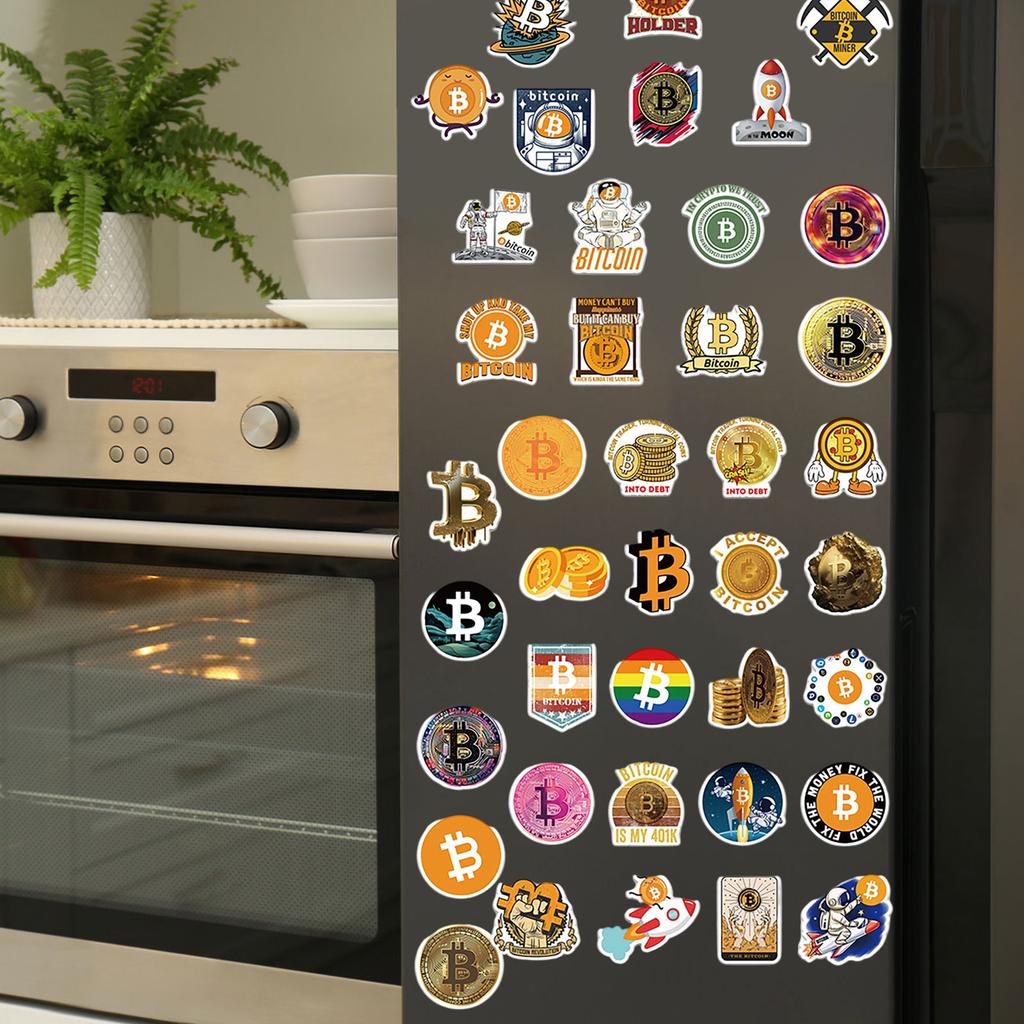 54 Pieces Of Luggage, Car, Refrigerator And Stationery Decorative Stickers