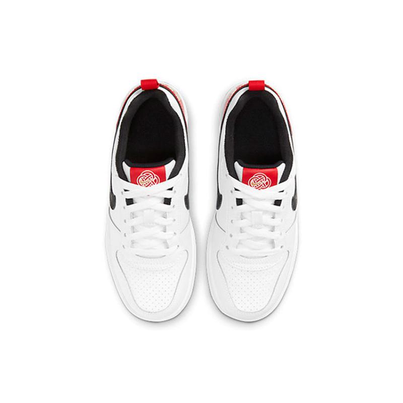 Nike Кроссовки Court Borough Low GS 'White University Red Gold' DD8495-106