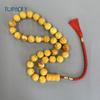 Scented Islamic Prayer Beads 33 Tasbih Fragrant Misbaha Muslim Rosary Amber Style Acrylic Religious Jewelry Gift Turkish Tesbih