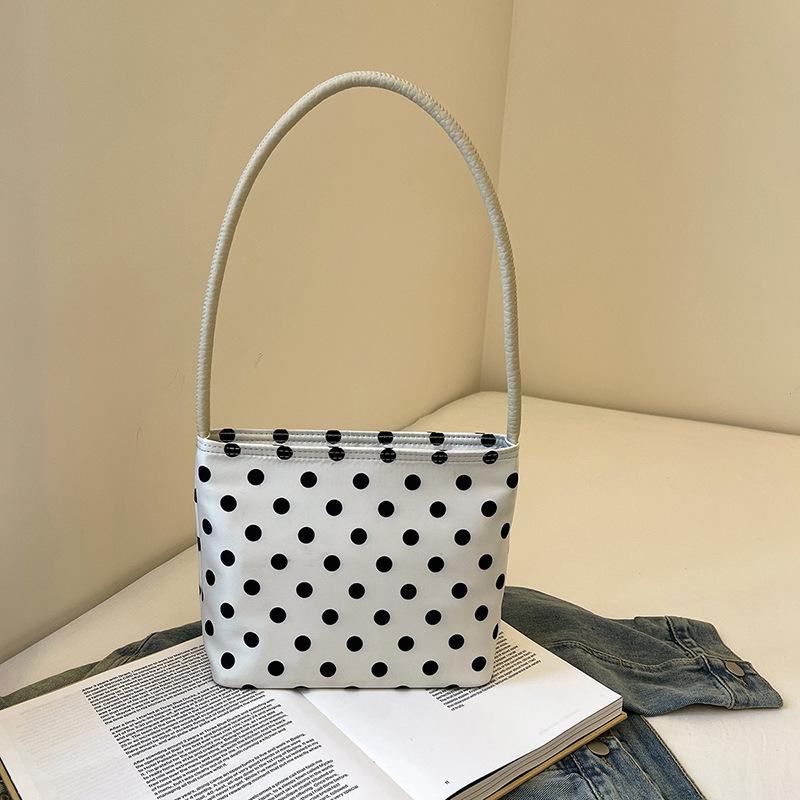 Сумка в горошек Женская новая универсальная сумка через плечо Сумка для выхода