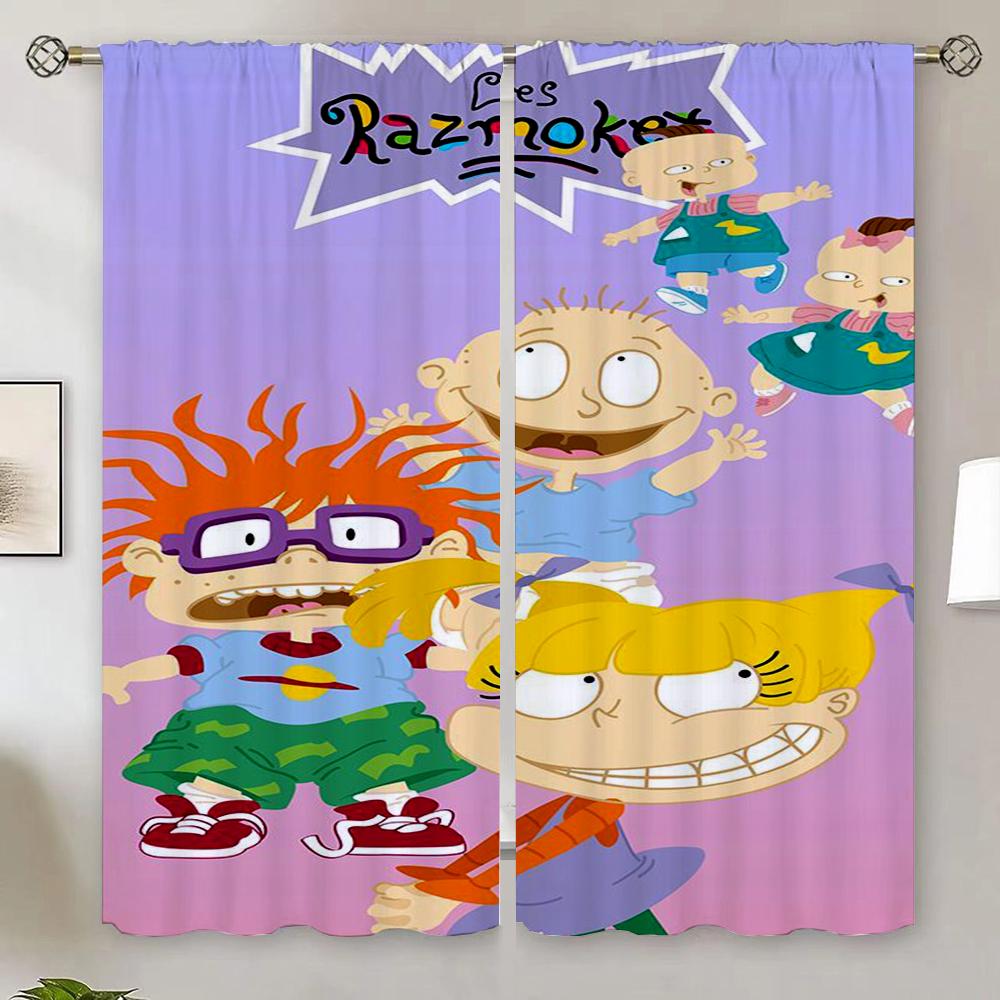 Руграт Шейд Подхваты для штор Жалюзи Затемняющие шторы для спальни 100% Оконные рулонные шторы для дверей Разделительные щупальца Шторы