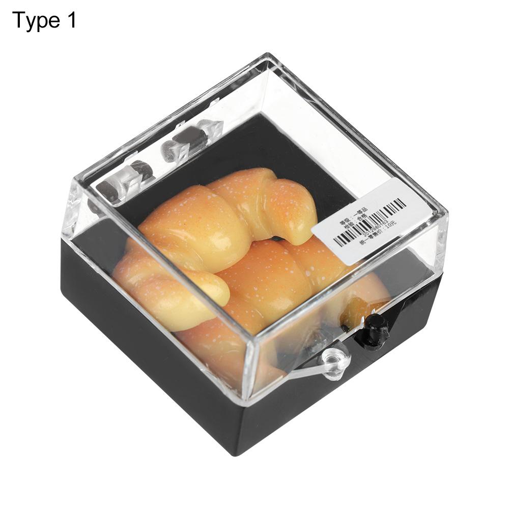 1:12 Scale Miniature Boxed Bread Dollhouse Cake Simulation Food Doll Accessories Scene Model Kitchen Toy Playing House Gift Toy