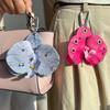 Exquisite Phalaenopsis Orchid Lily Keychain Creative Simulation Flower Bag Pendant Backpack Decoration Accessories Gifts