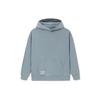 Li Ning Sports Trend Series Solid Color Loose Fit Hoodie Unisex Hoodies Light-Gray-Blue AWDS067-7