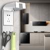 86 Type Switch Protective Cover with Hook Waterproof Electric Plug Cover Self-Adhesive Transparent Switch Waterproof Cover