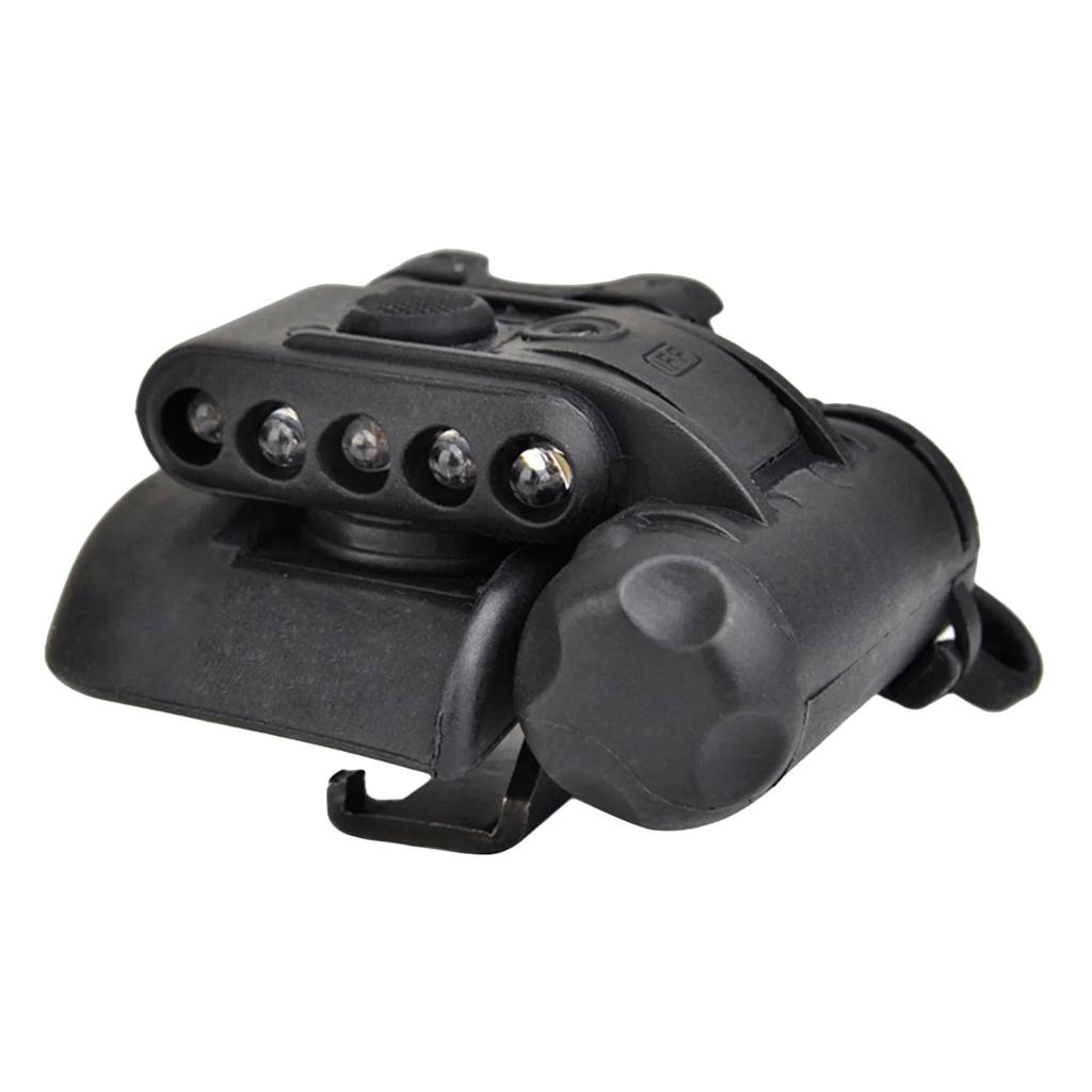 Светодиодный фонарь для охотничьей кепки, тактический фонарик для шлема, сигнальные фонари IFF, наружное освещение, белый, красный светодиодный светильник