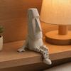 3D-печатная подвижная статуэтка Моаи, фигурка Моаи с подвижными суставами, устойчивая скульптура Моаи с текстурой камня для рабочего стола, гостиной, кабинета