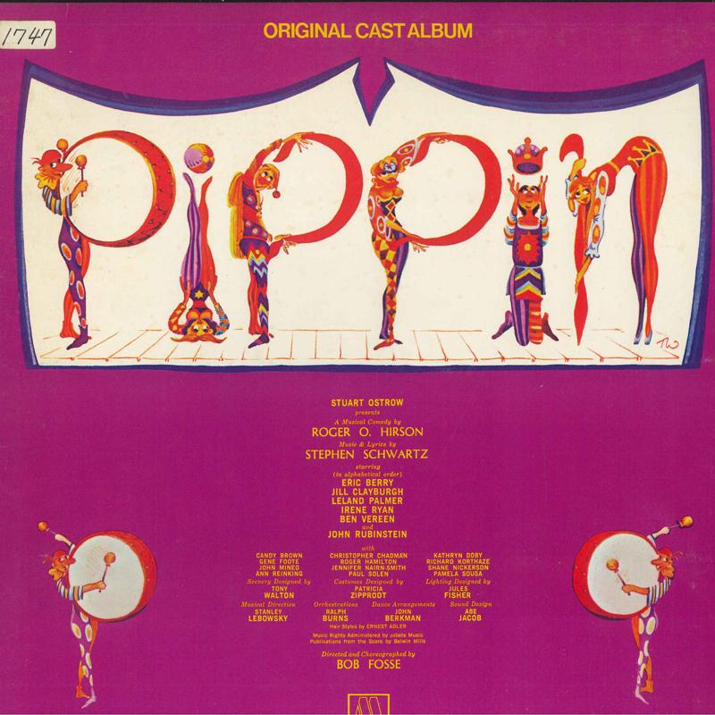 LP Пластинка РАЗНЫЕ АРТИСТЫ ОРИГИНАЛЬНЫЙ АЛЬБОМ АКТЕРОВ - Пиппин M760L Motown 1972 США Саундтреки и Мюзиклы Б/У