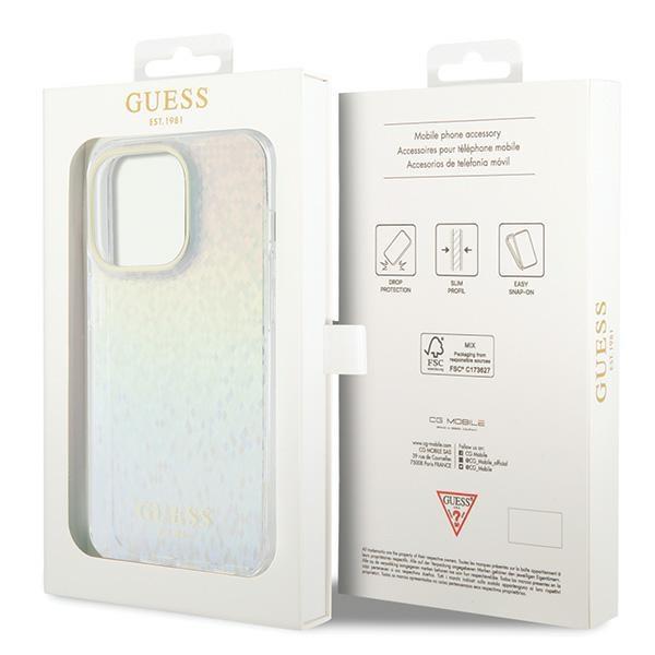 Guess Guhcp14Xhdecmi Iphone 14 Pro Max 6.7 Wielokolorowy Hardcase Iml Faceted Mirror Disco Iridescent