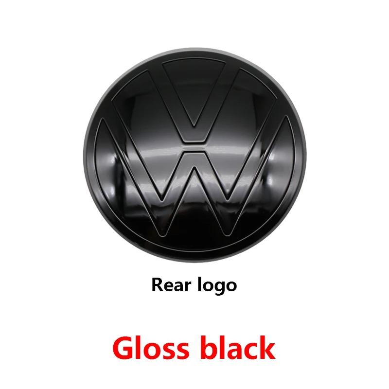 T24Volkswagen Polo Car Logo Emblem Badge Sticker for 2019-2024 Models Front Grille & Rear Trunk Auto Exterior Decoration