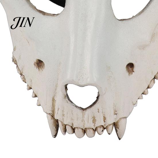 Dark Gothic Cosplay Accessory Halloween Sheep Head Masque, Skull Full Face Accessory, Skeleton Masque Realistic Scary Animal for Masquerade Party Foam