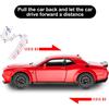 Масштаб 1/32 Dodge Hellcat Challenger Die Cast Metel Pull Back Model Car Hellcat со звуком и светом Hellcat Car Toy Car Toy Gifts для детей от 3 лет и старше