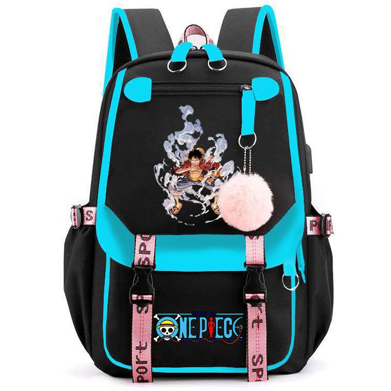 Аниме One Piece унисекс универсальный рюкзак водонепроницаемый рюкзак для студентов ежедневная сумка для книг для детей подарки для мужчин и женщин дорожная сумка для отдыха Mochila