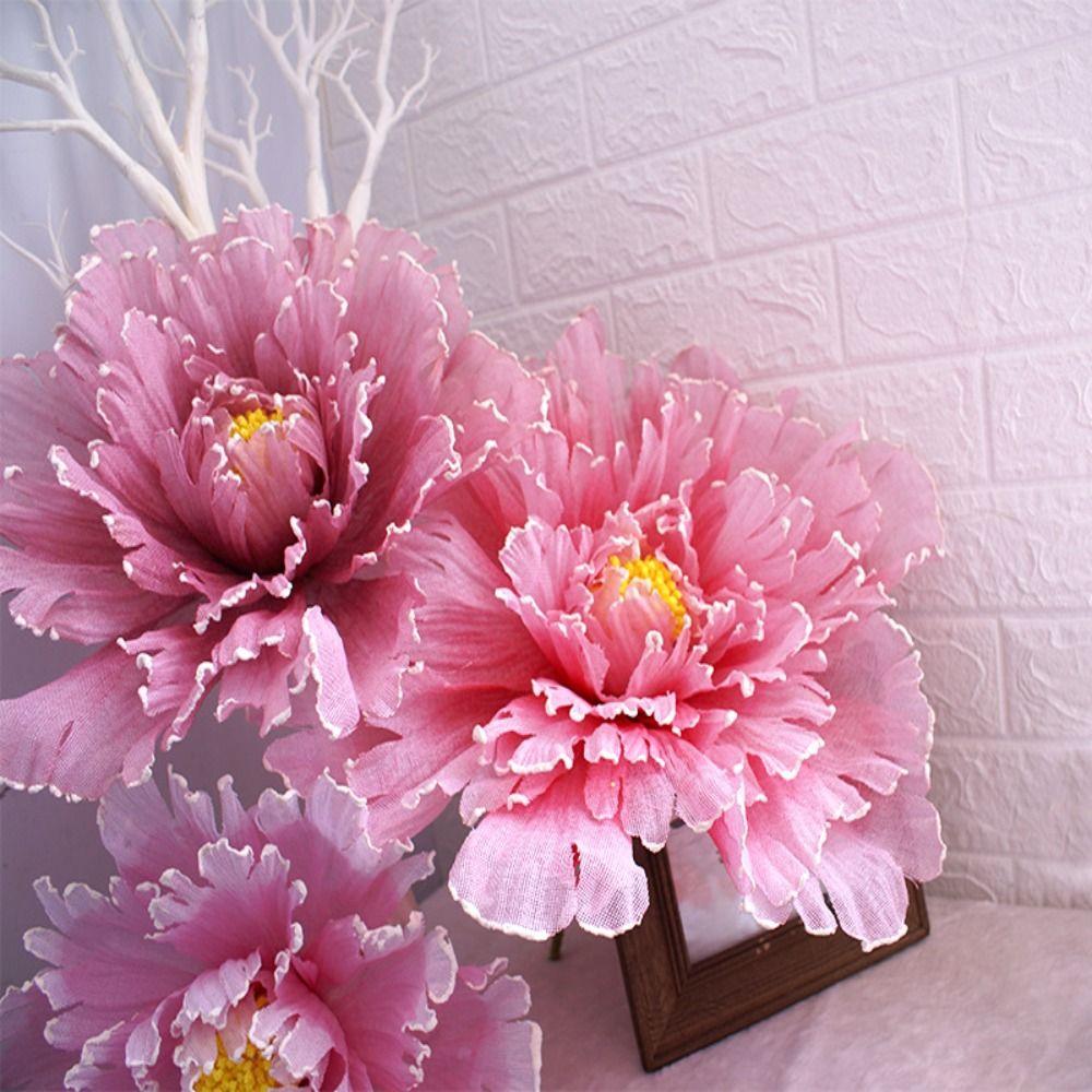 Arch Road Lead Flower Large Artificial Flower Photography Props Artificial Peony Flower
