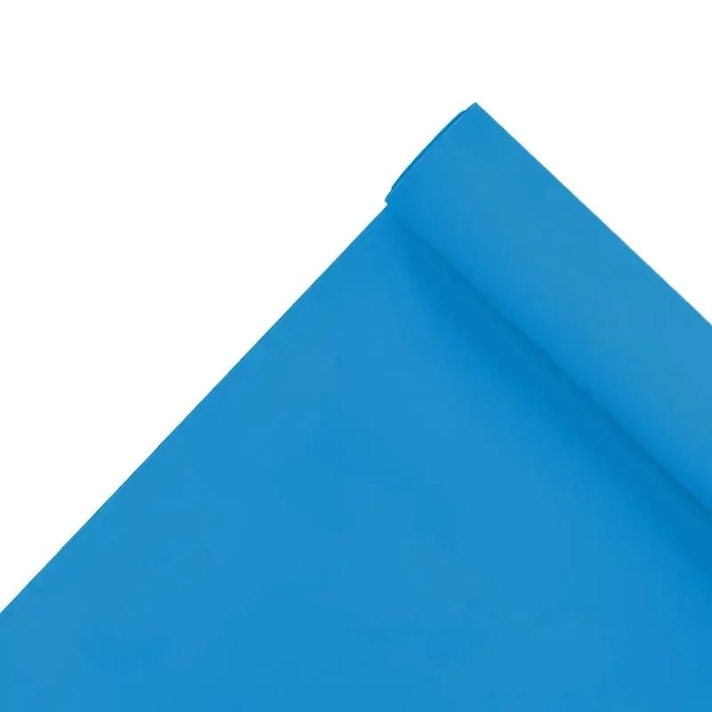 58смX11ярдов Однотонный Фарфоровый Матовый Цветочный Бумага Букет Цветов Однотонный Цветочный Лист Цветочный Материал Водонепроницаемая Упаковочная Пленка