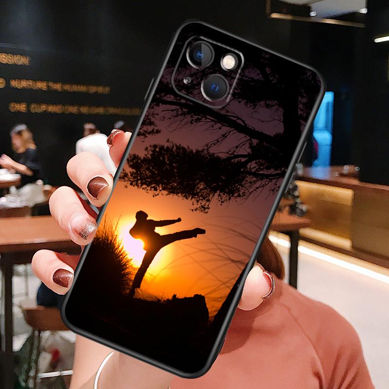 Чехол для телефона Кунг-фу Тхэквондо Каратэ для iPhone 16 Pro Max 15 13 12 11 14 Pro Max Plus 12 13 Mini XR 16e Funda Cover