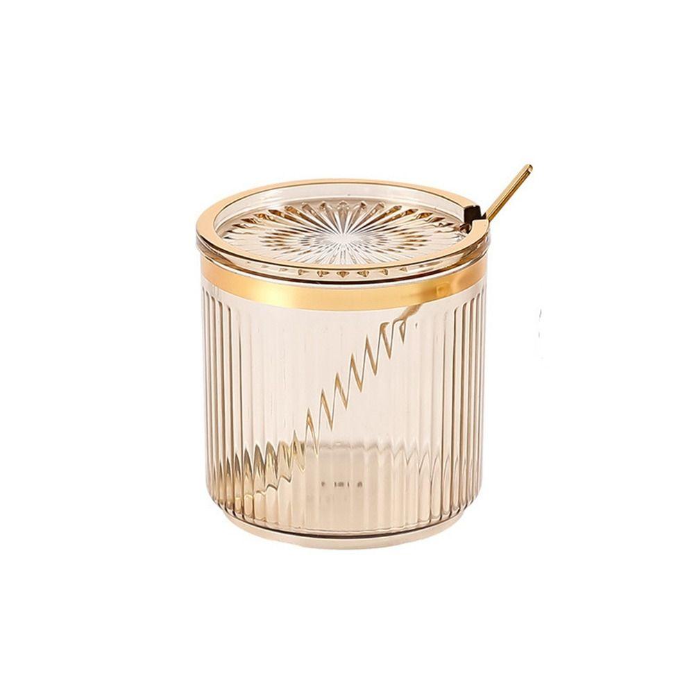 European Style Seasoning Storage Jar Transparent Spice Container Food Storage Organizer  Chili