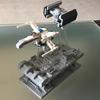 Звездный фильм MOC Заводной Космический корабль Истребитель X-Wing Бомбардировщик TIE Погоня по Траншеям DIY Строительные блоки Игрушки для детей Подарок