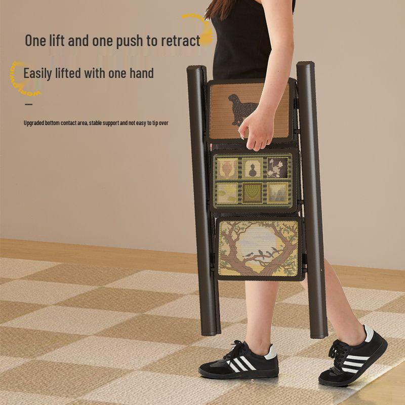 Meishida Портативная телескопическая стремянка А-образной формы в китайском стиле для использования в помещении